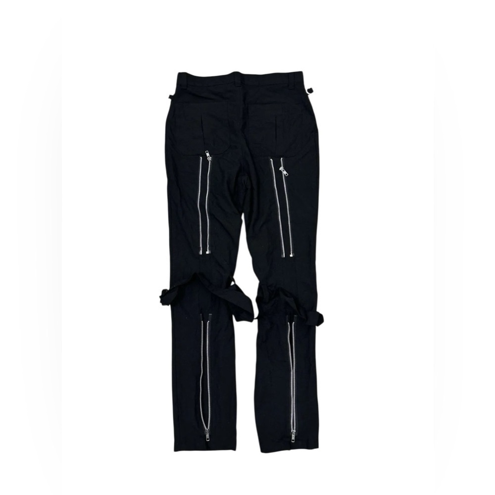 Dolce & Gabbana Cargo Tripp Bondage Boot Cut Flare Punk Rock Pants - Picture 3 of 9